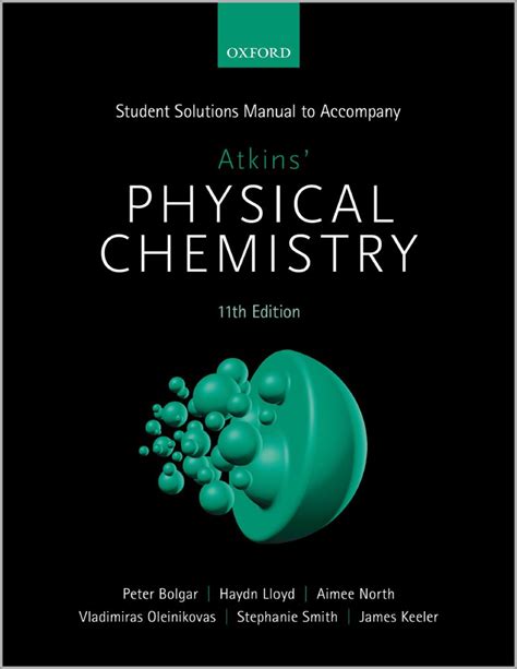 Atkins Physical Chemistry Solution Manual
